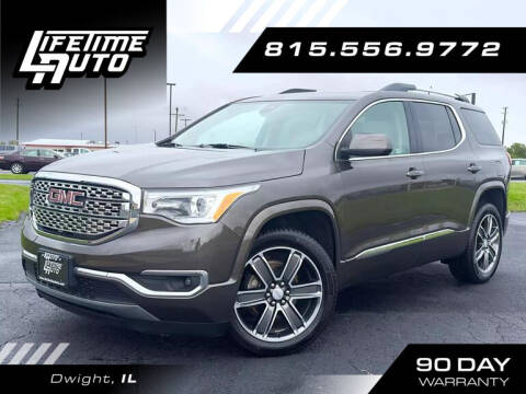 2019 GMC Acadia for sale at Lifetime Auto in Dwight IL