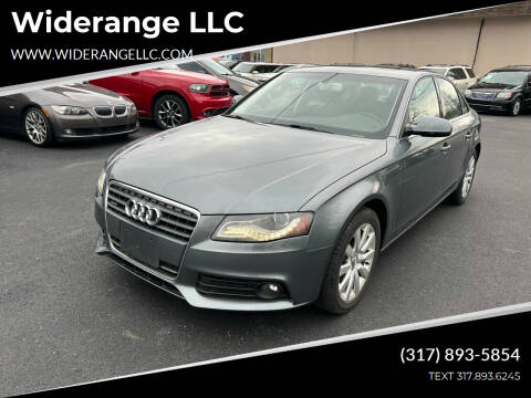 2012 Audi A4 for sale at Widerange LLC in Greenwood IN