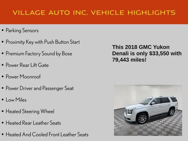 2018 GMC Yukon Denali