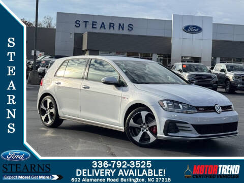2019 Volkswagen Golf GTI for sale at Stearns Ford in Burlington NC