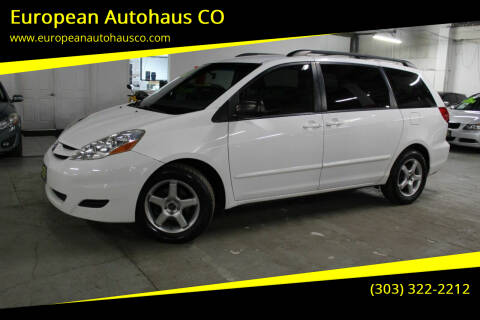 2007 Toyota Sienna for sale at European Autohaus CO in Denver CO
