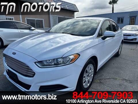 2014 Ford Fusion for sale at TM Motors in Riverside CA