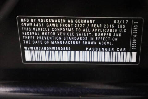 2017 Volkswagen e-Golf SE