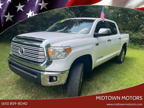2014 Toyota Tundra for sale at Midtown Motors in Greenbrier TN
