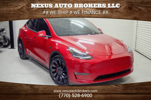 2021 Tesla Model Y for sale at Nexus Auto Brokers LLC in Marietta GA