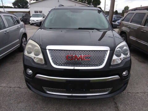 2011 GMC Acadia for sale at RICK'S AUTO SALES in Logansport IN