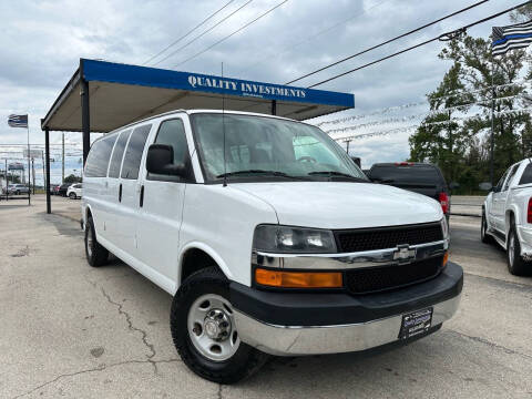 2008 Chevrolet Express for sale at Quality Investments in Tyler TX