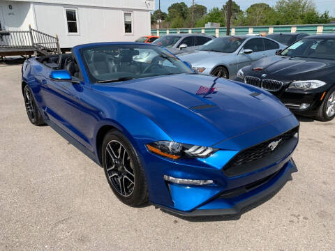 2018 Ford Mustang for sale at KAYALAR MOTORS in Houston TX