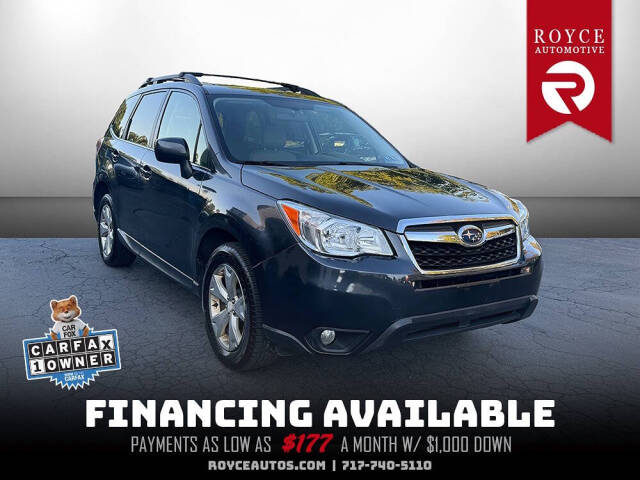 2015 Subaru Forester for sale at Royce Automotive LLC in Lancaster, PA