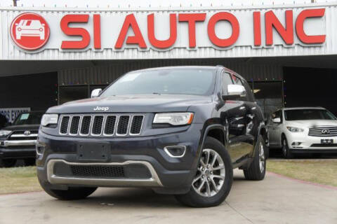 2014 Jeep Grand Cherokee for sale at Si Auto Inc in Arlington TX