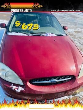 2003 Ford Taurus for sale at Pioneer Auto in Ponca City OK