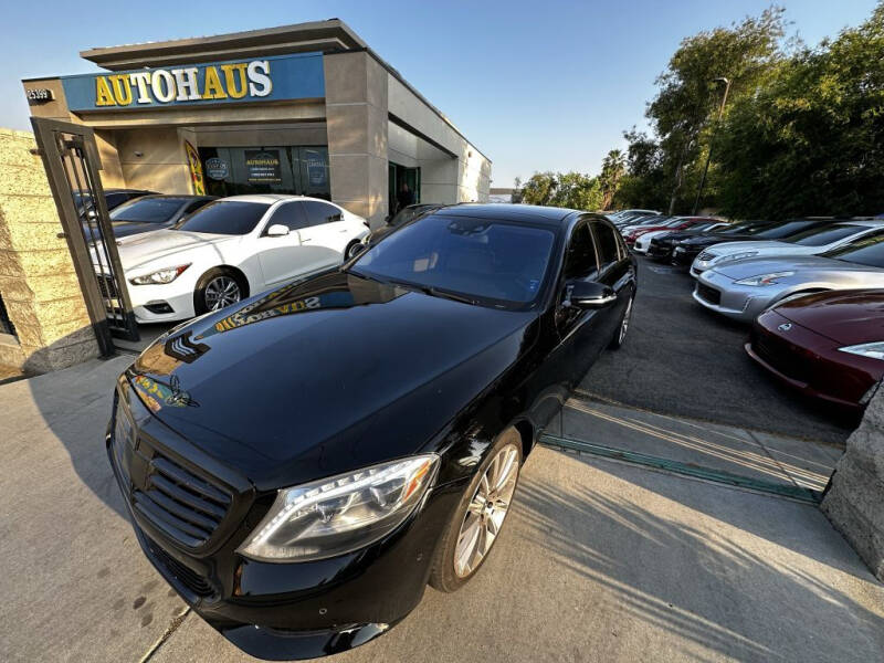 2014 Mercedes-Benz S-Class for sale at AutoHaus in Loma Linda CA