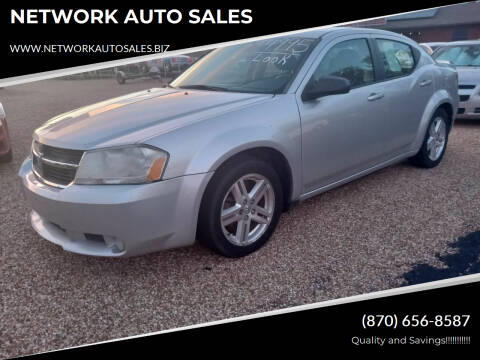 2009 Dodge Avenger for sale at NETWORK AUTO SALES in Mountain Home AR