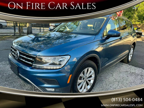 2018 Volkswagen Tiguan for sale at On Fire Car Sales in Tampa FL