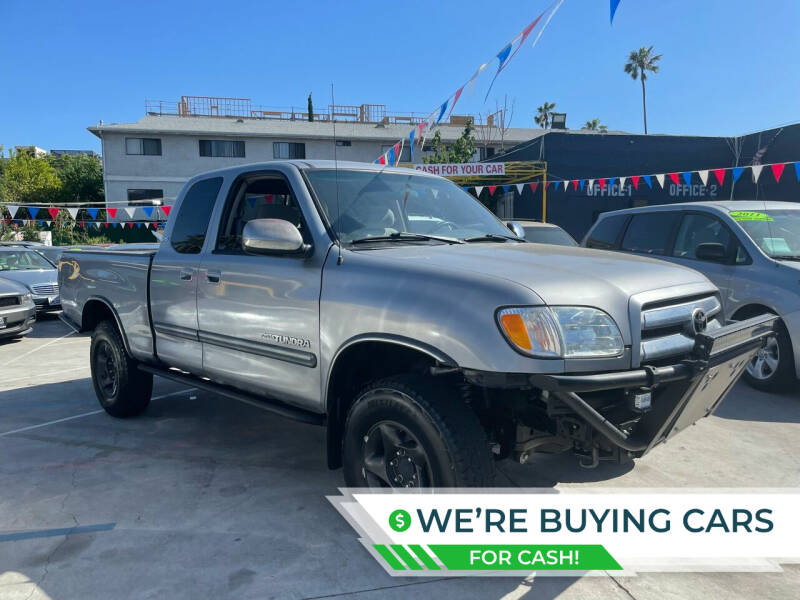 2003 Toyota Tundra for sale at Good Vibes Auto Sales in North Hollywood CA