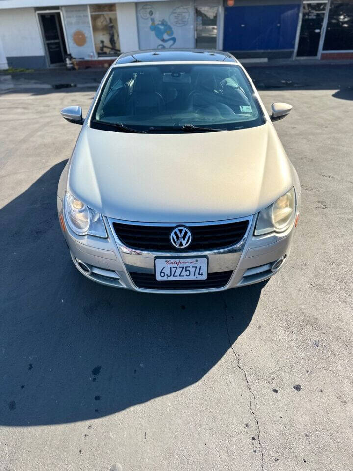 Silver 2009 Volkswagen Eos Lux Convertible Lux 2dr Convertible 1