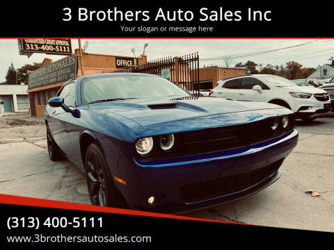 2021 Dodge Challenger for sale at 3 Brothers Auto Sales Inc in Detroit MI