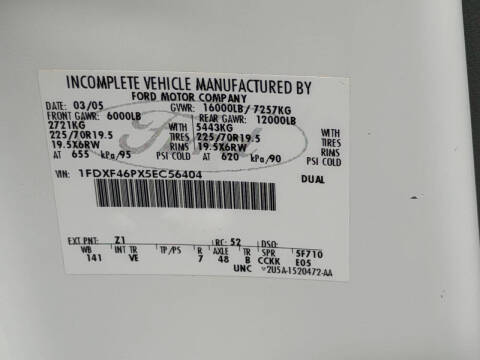 2005 Ford F-450 Super Duty