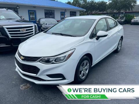 2018 Chevrolet Cruze for sale at Celebrity Auto Sales in Fort Pierce FL