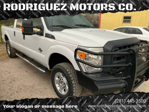 2013 Ford F-250 Super Duty for sale at RODRIGUEZ MOTORS CO. in Houston TX