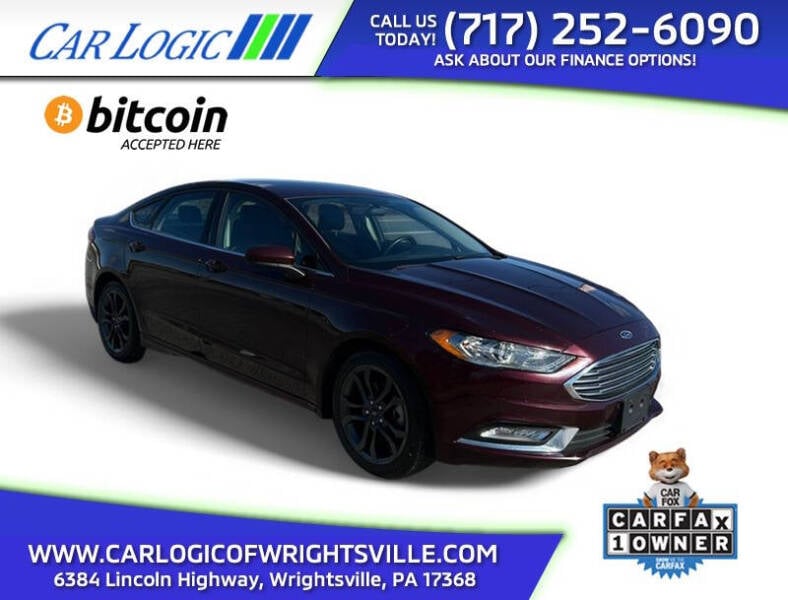 2018 Ford Fusion for sale at Car Logic of Wrightsville in Wrightsville PA