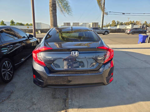 2018 Honda Civic for sale at E and M Auto Sales in Bloomington CA