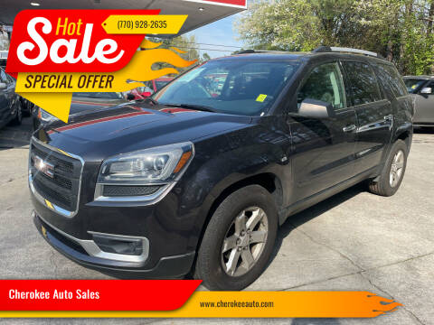 2015 GMC Acadia for sale at Cherokee Auto Sales in Acworth GA