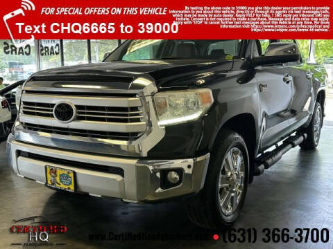 2014 Toyota Tundra for sale at CERTIFIED HEADQUARTERS in Saint James NY