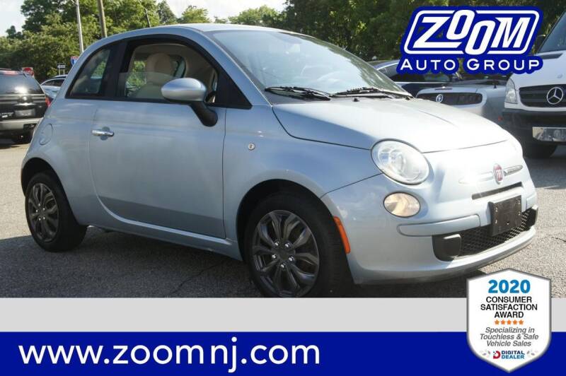 2013 FIAT 500 for sale at Zoom Auto Group in Parsippany NJ
