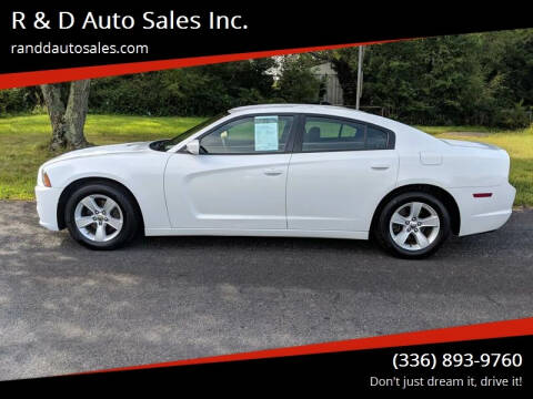 2012 Dodge Charger for sale at R & D Auto Sales Inc. in Lexington NC