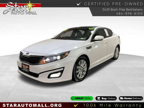 2015 Kia Optima for sale at STAR AUTO MALL 512 in Bethlehem PA