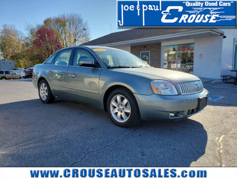 2006 Mercury Montego for sale at Joe and Paul Crouse Inc. in Columbia PA