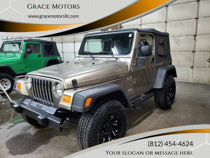 2006 Jeep Wrangler for sale at Grace Motors in Evansville IN