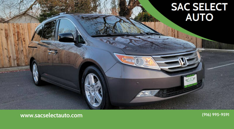 2012 Honda Odyssey for sale at SAC SELECT AUTO in Sacramento CA