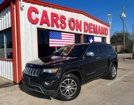 2015 Jeep Grand Cherokee for sale at Cars On Demand 2 in Pasadena TX