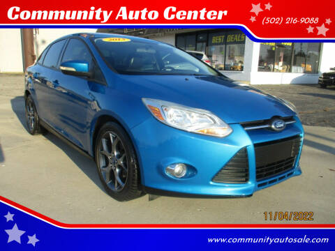 2013 Ford Focus for sale at Community Auto Center in Jeffersonville IN