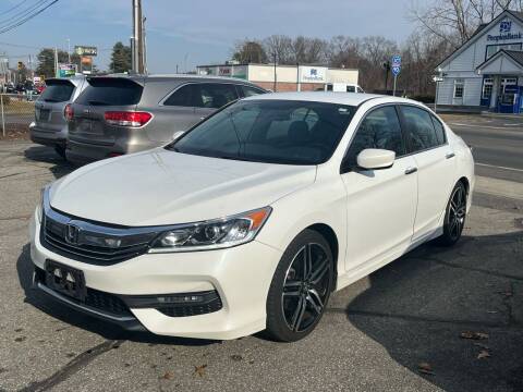 2017 Honda Accord for sale at Ludlow Auto Sales in Ludlow MA