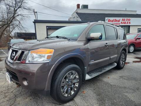 2015 Nissan Armada for sale at Real Deal Auto Sales in Manchester NH