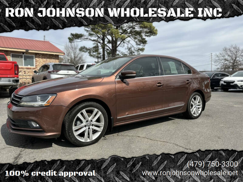 2017 Volkswagen Jetta for sale at RON JOHNSON WHOLESALE INC in Springdale AR