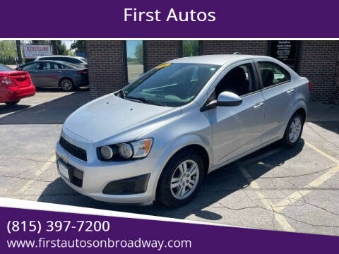 2016 Chevrolet Sonic for sale at First  Autos - First Autos in Rockford IL