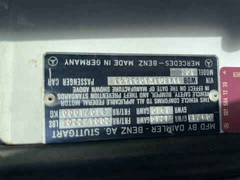 1989 Mercedes-Benz 560-Class 560 SL