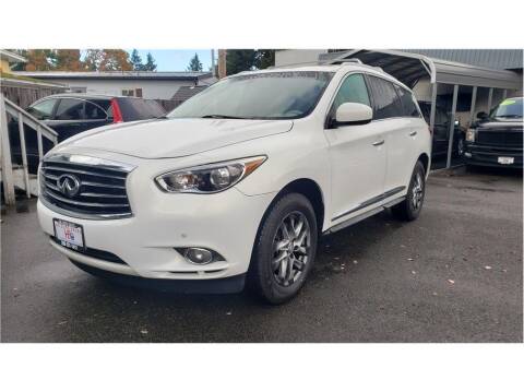 2013 Infiniti JX35 for sale at H5 AUTO SALES INC in Federal Way WA