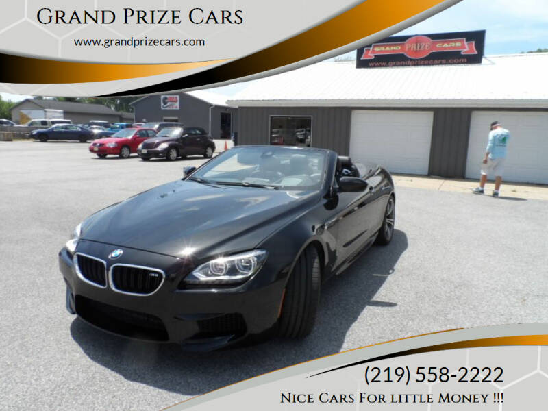 2015 BMW M6 for sale at Grand Prize Cars in Cedar Lake IN