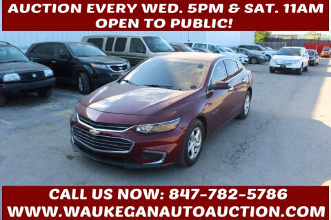 2016 Chevrolet Malibu for sale at Waukegan Auto Auction in Waukegan IL