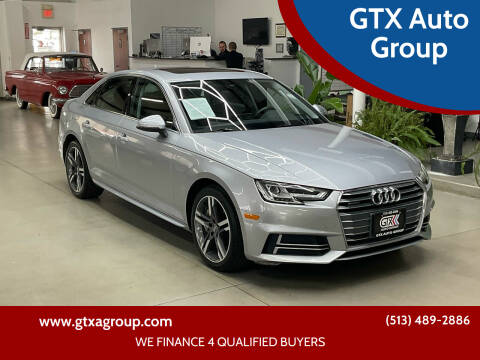 2018 Audi A4 for sale at GTX Auto Group in West Chester OH
