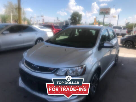 2018 Chevrolet Sonic for sale at Fiesta Motors Inc in Las Cruces NM