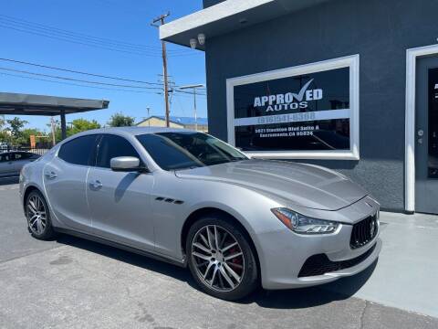 2014 Maserati Ghibli for sale at Approved Autos in Sacramento CA