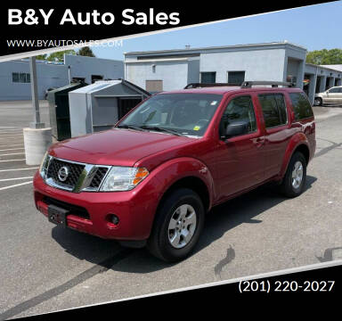 2008 Nissan Pathfinder for sale at B&Y Auto Sales in Hasbrouck Heights NJ