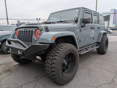 2014 Jeep Wrangler Unlimited for sale at P J McCafferty Inc in Langhorne PA