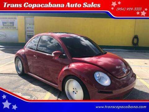2008 Volkswagen New Beetle for sale at TransCopacabana.Com in Hollywood FL